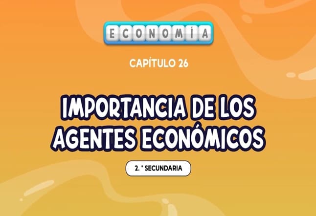 Capítulo N° 26: La Importancia de los agentes económicos